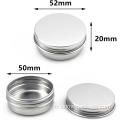 Tin en aluminium en gros de 30 ml 1 oz pour le cosmétique